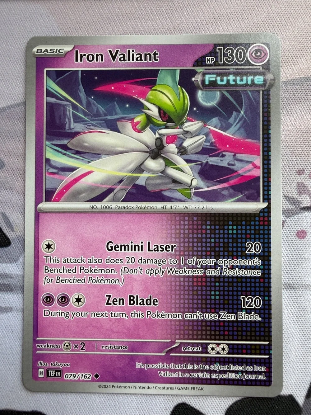 ⏳ Ancient & Future Pokémon Card Lot | Iron Valiant Flutter Mane ✨5/$25✨